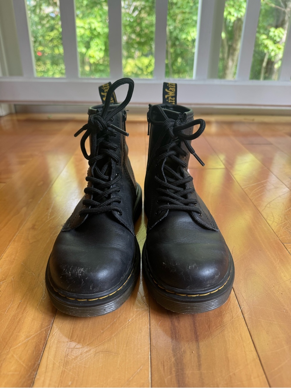 Dr. Martens Black Lace-Up Boots